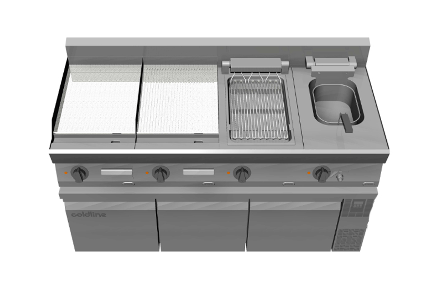 3D Darstellung eines individuellen Kochblocks