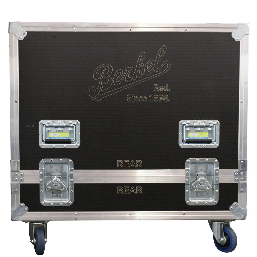 Berkel Flightcase – fahrbarer Aluminium-Transportkoffer für sicheren Geräteschutz bei Messen, Events und High-End Catering
