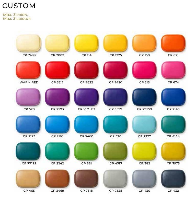 Farbpalette von Unexpected Custom für die Gestaltung einer Berkel Identity