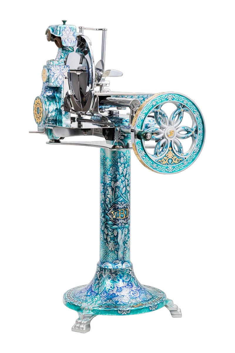 Berkel Identity Ocean Queen – B114 in Türkis und Blau mit goldenen Akzenten