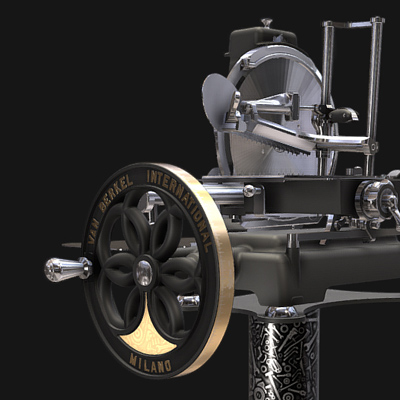 Berkel Volano B114 Journey – limitierte Sonderedition mit Blattgold-Veredelung und historischen Gravuren