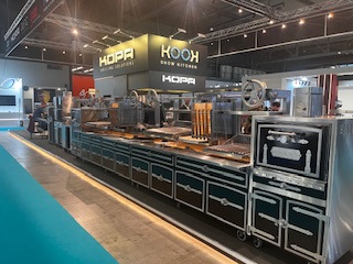 KOPA Grill Solutions Messestand HOST 2025 – Hoffman GKT präsentiert professionelle Grillsysteme für Gastronomie