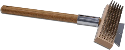 Reinigungsbürste als Zubehör für den KOPA Holzkohleofen