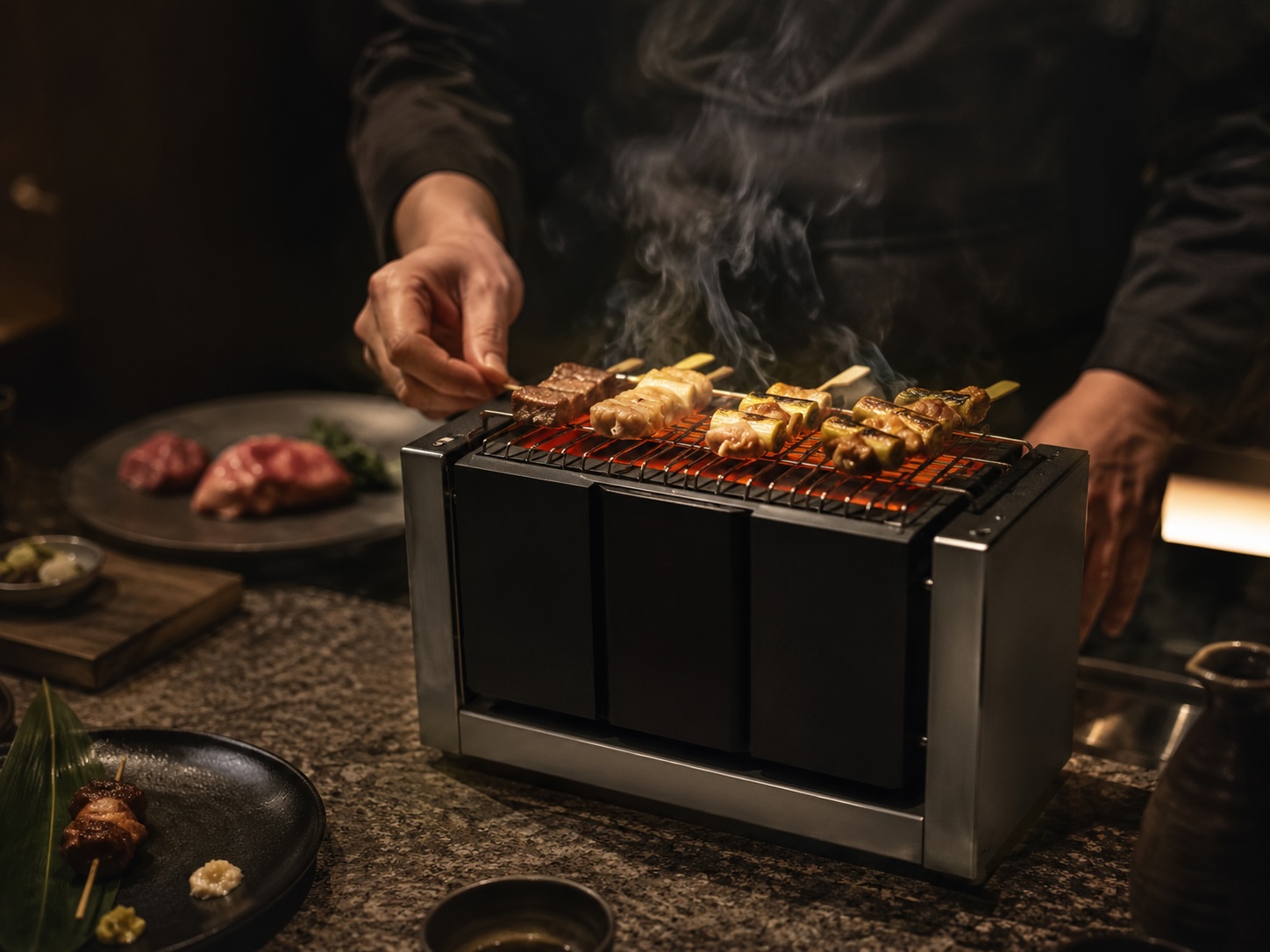 KOPA Robata Grill – mehrstufige Hitzezonen für asiatische Küche und Fine Dining