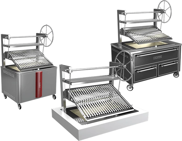 Übersicht der KOPA Parilla Bauformen: Single und Double, Einbau und selbsttragend im Vergleich