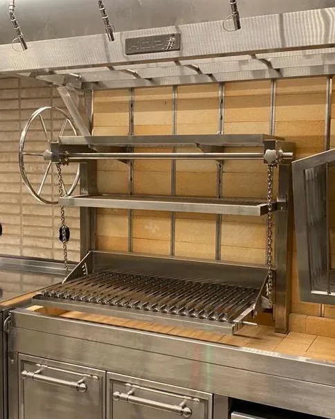 KOPA-Referenz Frantzén, Stockholm, Schweden – Parilla-Grill mit Aufsatz-Salamander