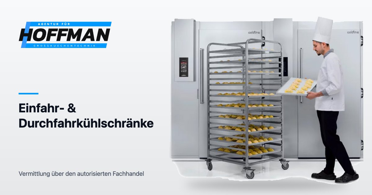 Coldline Einfahr- & Durchfahrkühlschränke – Hoffman GKT
