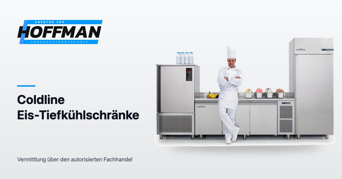 Coldline Eis-Tiefkühlschränke – Hoffman GKT