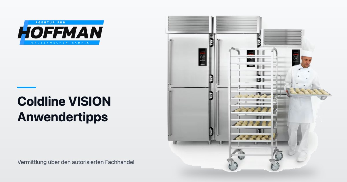 Coldline VISION Anwendertipps – Hoffman GKT