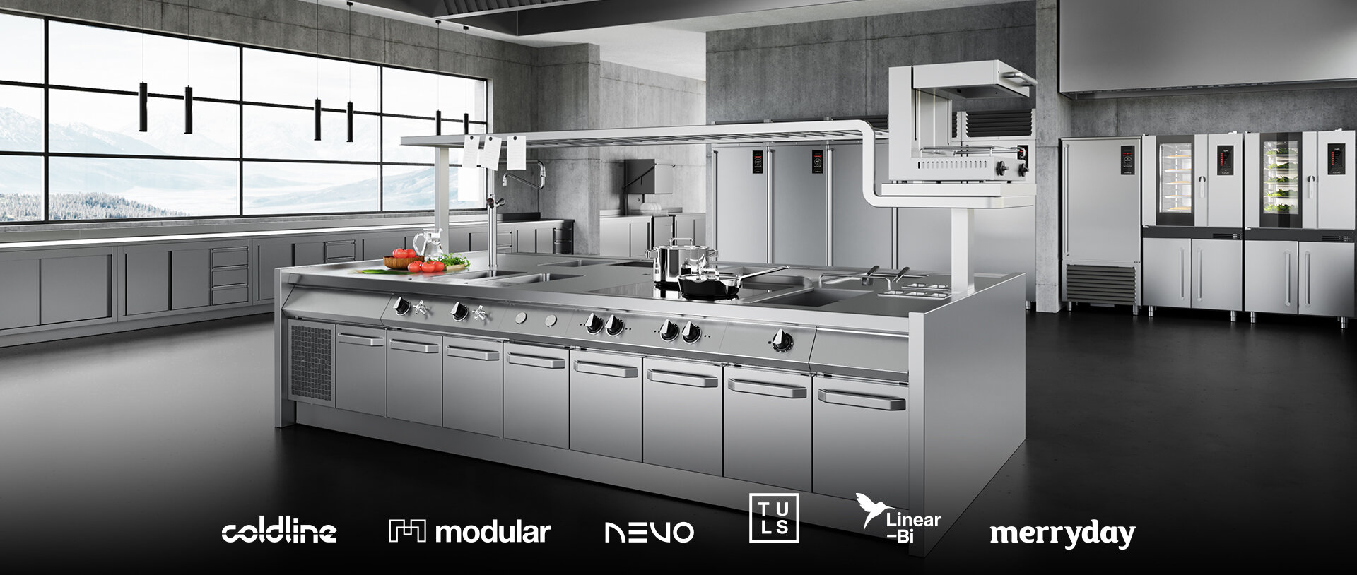 Professionelle Großküche – Premium-Küchentechnik von Hoffman GKT