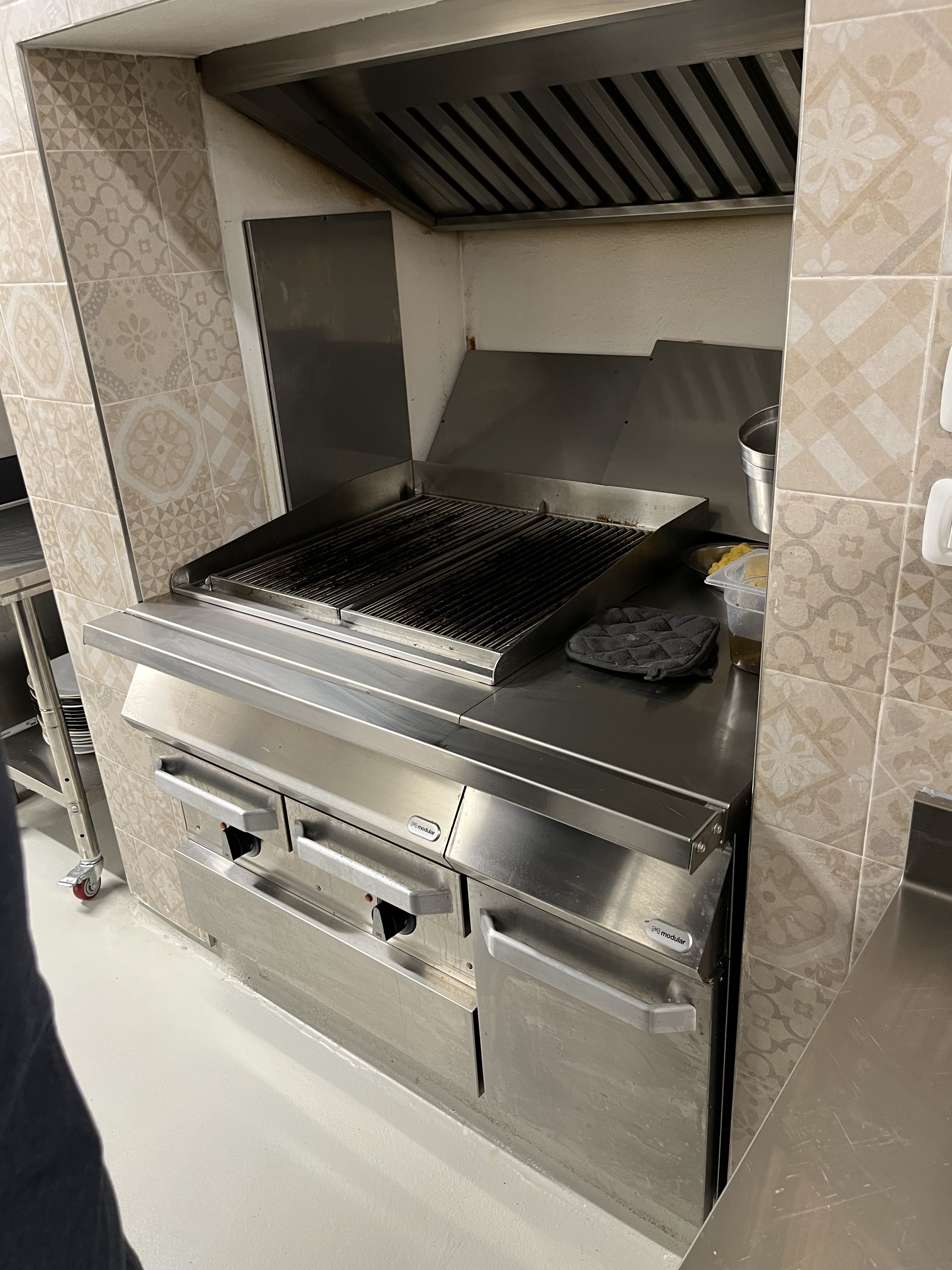 TNK Modular Grill im Einsatz in der Gastronomie